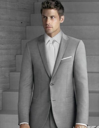 Bedford - light grey slim fit
